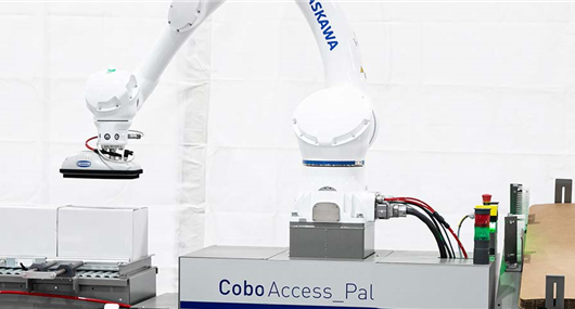 Cobotic palletizing