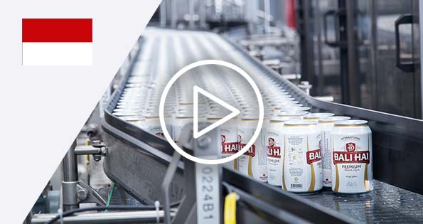 Indonesia’s leading brewery trusts Sidel’s complete can line