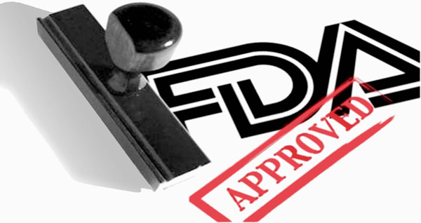 FDA approval stamp